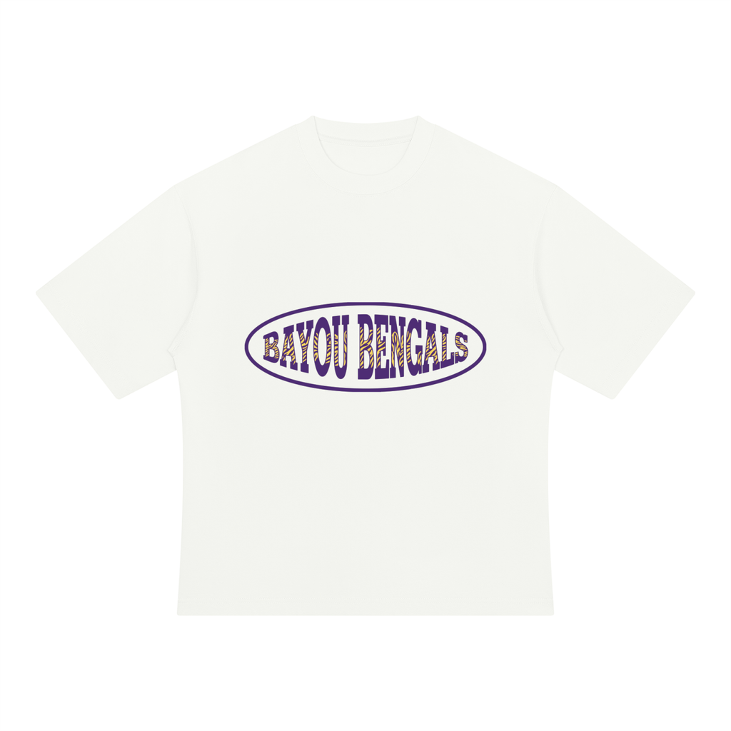 Bayou Bengals Oval Logo Oversized T-Shirt