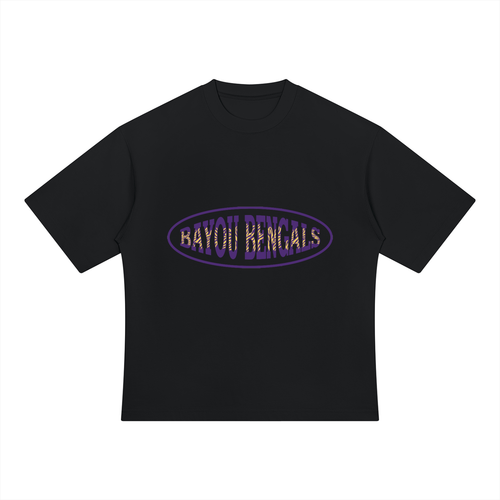 Bayou Bengals Oval Logo Oversized T-Shirt